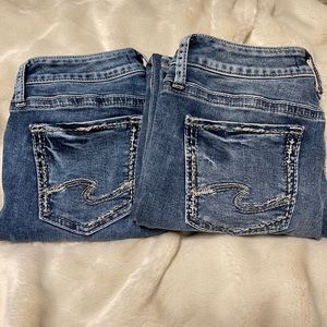 Women’s Suki Silver skinny jeans